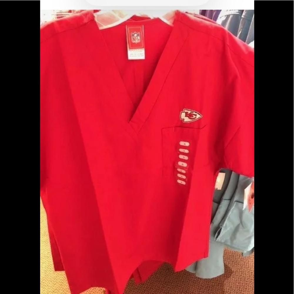 Kansas City Chiefs Scrub Top